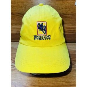 Whislting Straits Pete Dye Yellow Golf Cap Hat 4Head One Size Adjustable Back